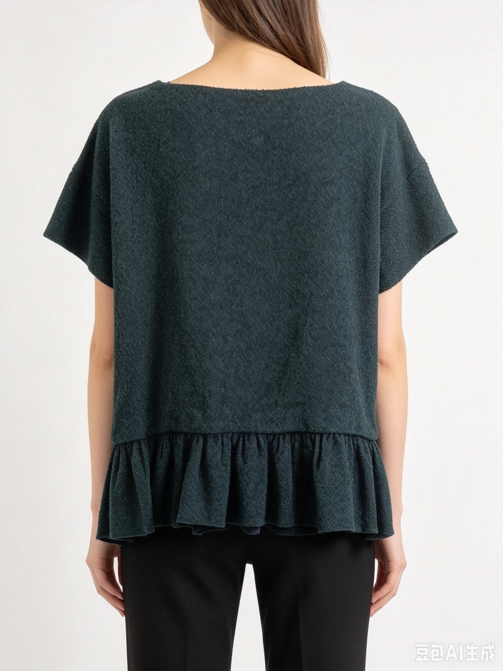 Tibi Ruffle-Hem Top - Picture 5 of 8
